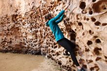 Bouldering in Hueco Tanks on 04/13/2019 with Blue Lizard Climbing and Yoga

Filename: SRM_20190413_1557190.jpg
Aperture: f/5.0
Shutter Speed: 1/60
Body: Canon EOS-1D Mark II
Lens: Canon EF 16-35mm f/2.8 L