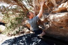 Bouldering in Hueco Tanks on 06/15/2019 with Blue Lizard Climbing and Yoga

Filename: SRM_20190615_0953380.jpg
Aperture: f/5.0
Shutter Speed: 1/320
Body: Canon EOS-1D Mark II
Lens: Canon EF 16-35mm f/2.8 L