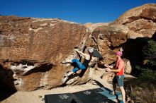 Bouldering in Hueco Tanks on 06/23/2019 with Blue Lizard Climbing and Yoga

Filename: SRM_20190623_0804550.jpg
Aperture: f/5.6
Shutter Speed: 1/500
Body: Canon EOS-1D Mark II
Lens: Canon EF 16-35mm f/2.8 L
