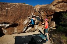 Bouldering in Hueco Tanks on 06/23/2019 with Blue Lizard Climbing and Yoga

Filename: SRM_20190623_0805010.jpg
Aperture: f/5.6
Shutter Speed: 1/640
Body: Canon EOS-1D Mark II
Lens: Canon EF 16-35mm f/2.8 L