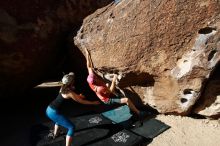 Bouldering in Hueco Tanks on 06/23/2019 with Blue Lizard Climbing and Yoga

Filename: SRM_20190623_0816120.jpg
Aperture: f/5.6
Shutter Speed: 1/320
Body: Canon EOS-1D Mark II
Lens: Canon EF 16-35mm f/2.8 L