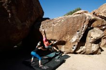 Bouldering in Hueco Tanks on 06/23/2019 with Blue Lizard Climbing and Yoga

Filename: SRM_20190623_0819370.jpg
Aperture: f/5.6
Shutter Speed: 1/320
Body: Canon EOS-1D Mark II
Lens: Canon EF 16-35mm f/2.8 L