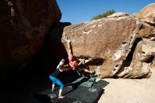 Bouldering in Hueco Tanks on 06/23/2019 with Blue Lizard Climbing and Yoga

Filename: SRM_20190623_0821210.jpg
Aperture: f/5.6
Shutter Speed: 1/320
Body: Canon EOS-1D Mark II
Lens: Canon EF 16-35mm f/2.8 L