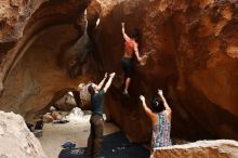 Bouldering in Hueco Tanks on 06/28/2019 with Blue Lizard Climbing and Yoga

Filename: SRM_20190628_1722020.jpg
Aperture: f/5.0
Shutter Speed: 1/160
Body: Canon EOS-1D Mark II
Lens: Canon EF 16-35mm f/2.8 L