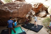 Bouldering in Hueco Tanks on 11/10/2019 with Blue Lizard Climbing and Yoga

Filename: SRM_20191110_1055310.jpg
Aperture: f/5.6
Shutter Speed: 1/400
Body: Canon EOS-1D Mark II
Lens: Canon EF 16-35mm f/2.8 L