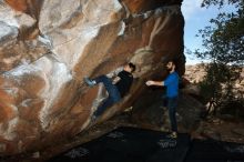 Bouldering in Hueco Tanks on 11/17/2019 with Blue Lizard Climbing and Yoga

Filename: SRM_20191117_1218570.jpg
Aperture: f/8.0
Shutter Speed: 1/250
Body: Canon EOS-1D Mark II
Lens: Canon EF 16-35mm f/2.8 L