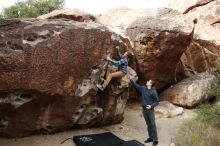 Bouldering in Hueco Tanks on 11/16/2019 with Blue Lizard Climbing and Yoga

Filename: SRM_20191116_1012040.jpg
Aperture: f/5.6
Shutter Speed: 1/500
Body: Canon EOS-1D Mark II
Lens: Canon EF 16-35mm f/2.8 L