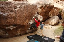 Bouldering in Hueco Tanks on 11/16/2019 with Blue Lizard Climbing and Yoga

Filename: SRM_20191116_1016450.jpg
Aperture: f/5.6
Shutter Speed: 1/320
Body: Canon EOS-1D Mark II
Lens: Canon EF 16-35mm f/2.8 L