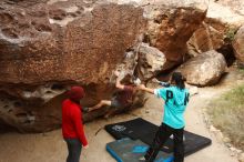 Bouldering in Hueco Tanks on 11/16/2019 with Blue Lizard Climbing and Yoga

Filename: SRM_20191116_1018470.jpg
Aperture: f/5.6
Shutter Speed: 1/320
Body: Canon EOS-1D Mark II
Lens: Canon EF 16-35mm f/2.8 L