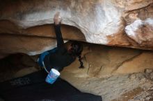 Bouldering in Hueco Tanks on 11/23/2019 with Blue Lizard Climbing and Yoga

Filename: SRM_20191123_1731310.jpg
Aperture: f/1.8
Shutter Speed: 1/200
Body: Canon EOS-1D Mark II
Lens: Canon EF 50mm f/1.8 II