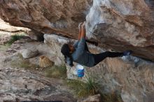 Bouldering in Hueco Tanks on 11/24/2019 with Blue Lizard Climbing and Yoga

Filename: SRM_20191124_1007100.jpg
Aperture: f/5.6
Shutter Speed: 1/250
Body: Canon EOS-1D Mark II
Lens: Canon EF 50mm f/1.8 II