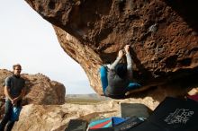 Bouldering in Hueco Tanks on 11/27/2019 with Blue Lizard Climbing and Yoga

Filename: SRM_20191127_0957090.jpg
Aperture: f/8.0
Shutter Speed: 1/250
Body: Canon EOS-1D Mark II
Lens: Canon EF 16-35mm f/2.8 L