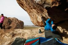 Bouldering in Hueco Tanks on 11/27/2019 with Blue Lizard Climbing and Yoga

Filename: SRM_20191127_0958490.jpg
Aperture: f/9.0
Shutter Speed: 1/250
Body: Canon EOS-1D Mark II
Lens: Canon EF 16-35mm f/2.8 L