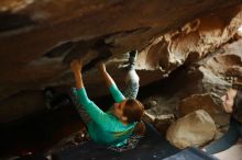 Bouldering in Hueco Tanks on 11/29/2019 with Blue Lizard Climbing and Yoga

Filename: SRM_20191129_1204070.jpg
Aperture: f/1.8
Shutter Speed: 1/200
Body: Canon EOS-1D Mark II
Lens: Canon EF 50mm f/1.8 II