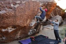 Bouldering in Hueco Tanks on 12/06/2019 with Blue Lizard Climbing and Yoga

Filename: SRM_20191206_1020060.jpg
Aperture: f/5.0
Shutter Speed: 1/250
Body: Canon EOS-1D Mark II
Lens: Canon EF 16-35mm f/2.8 L