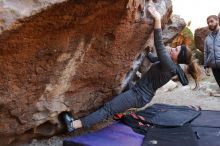 Bouldering in Hueco Tanks on 12/06/2019 with Blue Lizard Climbing and Yoga

Filename: SRM_20191206_1023510.jpg
Aperture: f/4.0
Shutter Speed: 1/250
Body: Canon EOS-1D Mark II
Lens: Canon EF 16-35mm f/2.8 L
