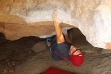 Bouldering in Hueco Tanks on 12/06/2019 with Blue Lizard Climbing and Yoga

Filename: SRM_20191206_1302401.jpg
Aperture: f/2.8
Shutter Speed: 1/250
Body: Canon EOS-1D Mark II
Lens: Canon EF 50mm f/1.8 II