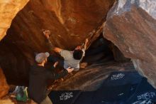 Bouldering in Hueco Tanks on 12/13/2019 with Blue Lizard Climbing and Yoga

Filename: SRM_20191213_1710170.jpg
Aperture: f/3.5
Shutter Speed: 1/250
Body: Canon EOS-1D Mark II
Lens: Canon EF 50mm f/1.8 II