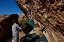 Bouldering in Hueco Tanks on 12/14/2019 with Blue Lizard Climbing and Yoga

Filename: SRM_20191214_1418200.jpg
Aperture: f/10.0
Shutter Speed: 1/500
Body: Canon EOS-1D Mark II
Lens: Canon EF 16-35mm f/2.8 L