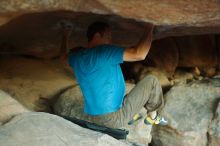 Bouldering in Hueco Tanks on 12/14/2019 with Blue Lizard Climbing and Yoga

Filename: SRM_20191214_1732320.jpg
Aperture: f/2.5
Shutter Speed: 1/250
Body: Canon EOS-1D Mark II
Lens: Canon EF 50mm f/1.8 II