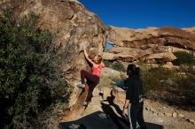 Bouldering in Hueco Tanks on 12/19/2019 with Blue Lizard Climbing and Yoga

Filename: SRM_20191219_1039070.jpg
Aperture: f/7.1
Shutter Speed: 1/640
Body: Canon EOS-1D Mark II
Lens: Canon EF 16-35mm f/2.8 L
