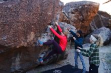 Bouldering in Hueco Tanks on 12/19/2019 with Blue Lizard Climbing and Yoga

Filename: SRM_20191219_1046460.jpg
Aperture: f/4.5
Shutter Speed: 1/250
Body: Canon EOS-1D Mark II
Lens: Canon EF 16-35mm f/2.8 L