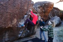Bouldering in Hueco Tanks on 12/19/2019 with Blue Lizard Climbing and Yoga

Filename: SRM_20191219_1046500.jpg
Aperture: f/4.5
Shutter Speed: 1/250
Body: Canon EOS-1D Mark II
Lens: Canon EF 16-35mm f/2.8 L