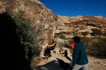 Bouldering in Hueco Tanks on 12/19/2019 with Blue Lizard Climbing and Yoga

Filename: SRM_20191219_1049150.jpg
Aperture: f/8.0
Shutter Speed: 1/500
Body: Canon EOS-1D Mark II
Lens: Canon EF 16-35mm f/2.8 L