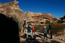 Bouldering in Hueco Tanks on 12/19/2019 with Blue Lizard Climbing and Yoga

Filename: SRM_20191219_1049310.jpg
Aperture: f/7.1
Shutter Speed: 1/500
Body: Canon EOS-1D Mark II
Lens: Canon EF 16-35mm f/2.8 L