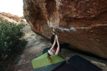 Bouldering in Hueco Tanks on 12/19/2019 with Blue Lizard Climbing and Yoga

Filename: SRM_20191219_1806080.jpg
Aperture: f/4.5
Shutter Speed: 1/250
Body: Canon EOS-1D Mark II
Lens: Canon EF 16-35mm f/2.8 L