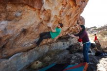 Bouldering in Hueco Tanks on 12/26/2019 with Blue Lizard Climbing and Yoga

Filename: SRM_20191226_1145400.jpg
Aperture: f/7.1
Shutter Speed: 1/320
Body: Canon EOS-1D Mark II
Lens: Canon EF 16-35mm f/2.8 L