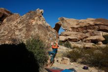 Bouldering in Hueco Tanks on 01/29/2020 with Blue Lizard Climbing and Yoga

Filename: SRM_20200129_1113290.jpg
Aperture: f/13.0
Shutter Speed: 1/250
Body: Canon EOS-1D Mark II
Lens: Canon EF 16-35mm f/2.8 L