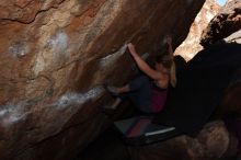 Bouldering in Hueco Tanks on 02/27/2016 with Blue Lizard Climbing and Yoga

Filename: SRM_20160227_1157271.JPG
Aperture: f/5.6
Shutter Speed: 1/250
Body: Canon EOS 20D
Lens: Canon EF 16-35mm f/2.8 L