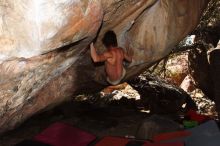Bouldering in Hueco Tanks on 02/27/2016 with Blue Lizard Climbing and Yoga

Filename: SRM_20160227_1326310.JPG
Aperture: f/8.0
Shutter Speed: 1/250
Body: Canon EOS 20D
Lens: Canon EF 16-35mm f/2.8 L
