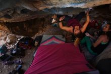 Bouldering in Hueco Tanks on 02/27/2016 with Blue Lizard Climbing and Yoga

Filename: SRM_20160227_1502050.JPG
Aperture: f/2.8
Shutter Speed: 1/250
Body: Canon EOS 20D
Lens: Canon EF 16-35mm f/2.8 L