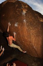 Bouldering in Hueco Tanks on 02/27/2016 with Blue Lizard Climbing and Yoga

Filename: SRM_20160227_1623250.JPG
Aperture: f/9.0
Shutter Speed: 1/250
Body: Canon EOS 20D
Lens: Canon EF 16-35mm f/2.8 L