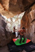 Bouldering in Hueco Tanks on 04/06/2016 with Blue Lizard Climbing and Yoga

Filename: SRM_20160406_1644590.jpg
Aperture: f/2.8
Shutter Speed: 1/200
Body: Canon EOS 20D
Lens: Canon EF 16-35mm f/2.8 L