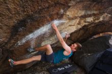 Bouldering in Hueco Tanks on 04/11/2016 with Blue Lizard Climbing and Yoga

Filename: SRM_20160411_1653131.jpg
Aperture: f/3.5
Shutter Speed: 1/320
Body: Canon EOS 20D
Lens: Canon EF 16-35mm f/2.8 L