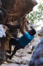 Bouldering in Hueco Tanks on 03/17/2017 with Blue Lizard Climbing and Yoga