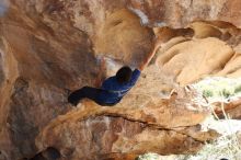 Bouldering in Hueco Tanks on 11/03/2018 with Blue Lizard Climbing and Yoga

Filename: SRM_20181103_1203360.jpg
Aperture: f/4.0
Shutter Speed: 1/500
Body: Canon EOS-1D Mark II
Lens: Canon EF 50mm f/1.8 II
