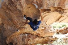Bouldering in Hueco Tanks on 11/03/2018 with Blue Lizard Climbing and Yoga

Filename: SRM_20181103_1203390.jpg
Aperture: f/4.0
Shutter Speed: 1/500
Body: Canon EOS-1D Mark II
Lens: Canon EF 50mm f/1.8 II