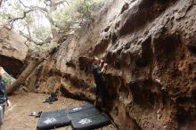 Bouldering in Hueco Tanks on 11/22/2018 with Blue Lizard Climbing and Yoga

Filename: SRM_20181122_1534530.jpg
Aperture: f/2.8
Shutter Speed: 1/160
Body: Canon EOS-1D Mark II
Lens: Canon EF 16-35mm f/2.8 L