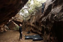 Bouldering in Hueco Tanks on 11/22/2018 with Blue Lizard Climbing and Yoga

Filename: SRM_20181122_1536360.jpg
Aperture: f/2.8
Shutter Speed: 1/250
Body: Canon EOS-1D Mark II
Lens: Canon EF 16-35mm f/2.8 L