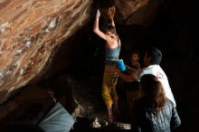 Bouldering in Hueco Tanks on 11/22/2018 with Blue Lizard Climbing and Yoga

Filename: SRM_20181122_1546410.jpg
Aperture: f/8.0
Shutter Speed: 1/250
Body: Canon EOS-1D Mark II
Lens: Canon EF 16-35mm f/2.8 L