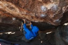 Bouldering in Hueco Tanks on 12/01/2018 with Blue Lizard Climbing and Yoga

Filename: SRM_20181201_1352010.jpg
Aperture: f/4.0
Shutter Speed: 1/400
Body: Canon EOS-1D Mark II
Lens: Canon EF 50mm f/1.8 II