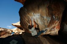 Bouldering in Hueco Tanks on 12/01/2018 with Blue Lizard Climbing and Yoga

Filename: SRM_20181201_1611080.jpg
Aperture: f/8.0
Shutter Speed: 1/250
Body: Canon EOS-1D Mark II
Lens: Canon EF 16-35mm f/2.8 L