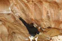 Bouldering in Hueco Tanks on 12/08/2018 with Blue Lizard Climbing and Yoga

Filename: SRM_20181208_1438430.jpg
Aperture: f/4.0
Shutter Speed: 1/250
Body: Canon EOS-1D Mark II
Lens: Canon EF 50mm f/1.8 II