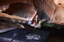 Bouldering in Hueco Tanks on 12/14/2018 with Blue Lizard Climbing and Yoga

Filename: SRM_20181214_1442540.jpg
Aperture: f/2.8
Shutter Speed: 1/250
Body: Canon EOS-1D Mark II
Lens: Canon EF 16-35mm f/2.8 L