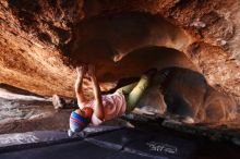 Bouldering in Hueco Tanks on 12/14/2018 with Blue Lizard Climbing and Yoga

Filename: SRM_20181214_1443260.jpg
Aperture: f/3.2
Shutter Speed: 1/250
Body: Canon EOS-1D Mark II
Lens: Canon EF 16-35mm f/2.8 L