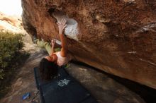Bouldering in Hueco Tanks on 12/14/2018 with Blue Lizard Climbing and Yoga

Filename: SRM_20181214_1700580.jpg
Aperture: f/5.0
Shutter Speed: 1/250
Body: Canon EOS-1D Mark II
Lens: Canon EF 16-35mm f/2.8 L